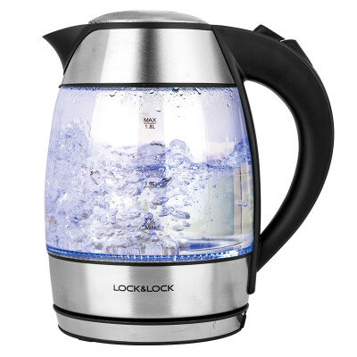 

LOCK & LOCK Electric Kettle Glass 1.8L Blu-ray EJK418SLV