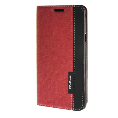 

MOONCASE Fashion Leather Case Wallet Flip Card Slot Stand Back Slim Cover for Samsung Galaxy Note 5 Red