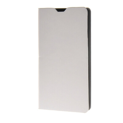 

MOONCASE Leather Side Flip Wallet Card Holder Stand Shell Pouch ЧЕХОЛ ДЛЯ LG Magna White