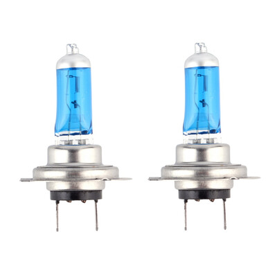 

2x H7 100W Xenon Halogen Light Bright White Car Headlight Bulbs Lamp 12V 5000K