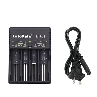 

LiitoKala Lii-PL4 4 Slots Smart Intelligent Battery Charger AC110-240V for 18650266501634017500AAAAA