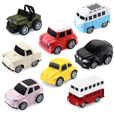 

YIMI Alloy Toy Car Sports Car Bus Car Model 8PCsrandom delivery