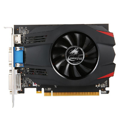 

Colorful GeForce GT730K Graphics Card 902MHz 2G GDDR5 64bit PCI-E 20 with HDMI VGA DVI Port