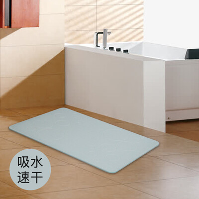 

Mercures natural diatomaceous earth bathroom absorbent mat 600390 light green bubble anti-slip mat door pad water-absorbing quick-drying bathroom mat