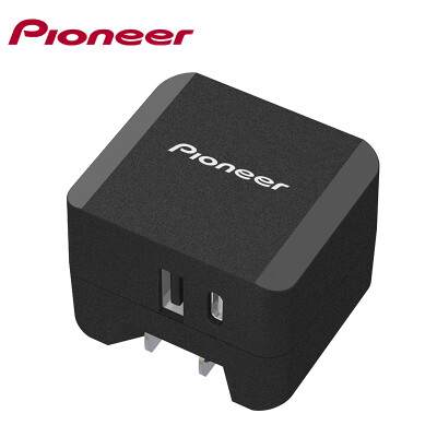 

Pioneer APS-AD172C USBType-C Folding Fast Charge Source AdapterMobile Charger for Apple Android Phone Tablet Black