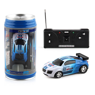 

4 Colors Hot Sales 20KMH Coke Can Mini Remote Control Micro Racing Car Toy For Children