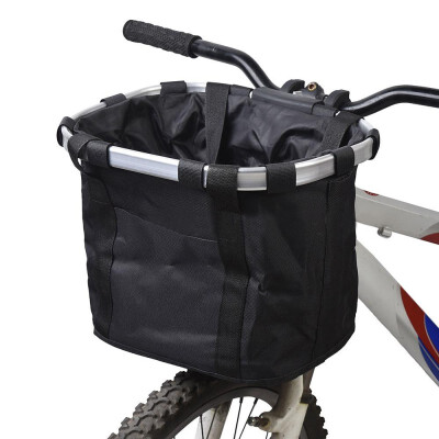 

Bicycle Basket Handlebar Pannier Cycling Carryings Holder Bike Riding Pouch Cycle Bike front Pet Carrier Baggage Bag