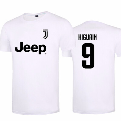 

2018 C Ronaldo Jerseys T Shirt Footballs Juventus Logo Mens Cotton T Shirt Tee Camiseta Masculina Soccer Jersey Football Shirt