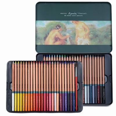 

Marco 3120-48TN Renoir series water-soluble 48 color pencil color pen color lead box