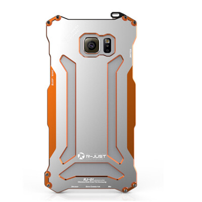 

R-Just Aluminum Metal Shockproof Frame Armor Case Cover for Samsung Galaxy Note 5 Fashion Accessories