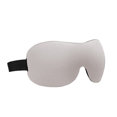 

Brezwell Eye Mask Breathe Eye Mask Breathable Eye Mask 3D Stereo Female Men Sleep Student Lunch Break Personality Light Gray