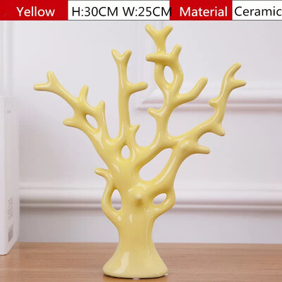 

Nordic ceramic money tree figurines creative modern home decorations accessories living room study mascot ornaments wedding gift