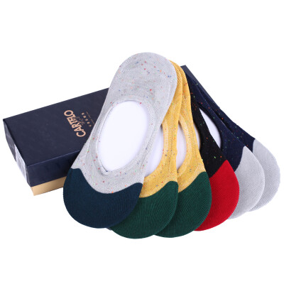 

Cardi music crocodile male socks invisible socks 6 spring fashion colorful&comfortable invisible men&socks mixed color