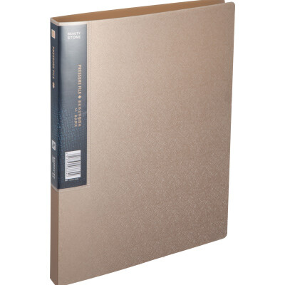 

Comix A623 US stone system single long folder folder light folder A4 earth Hao gold