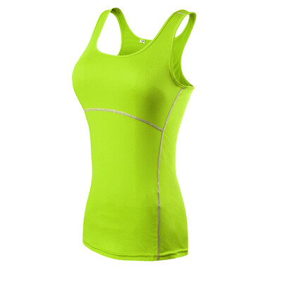 

Women Compression Yoga Sport Shirts Vest Tights Base Layer Gym Yoga Tank Top