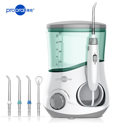 

Prooral red teeth tooth washer water floss tooth cleaner non-electric toothbrush home desktop 5102 ivory white