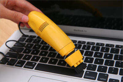 

Cntomlv Hot Sale Useful Mini USB Vacuum Cleaner Dust Collector Convenience Computer Desktop Keyboard Dust Cleaning Brush