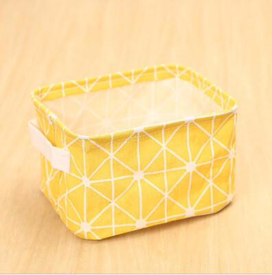 

Linen Desktop Storage Organizer Sundries Storage Box Cabinet Underwear Storage