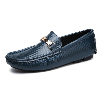 

Summer Breathable Men Casual Shoes Fashion Male Shoes High Quality Men Genuine Leather Shoes Slip On Men Leather Loafers