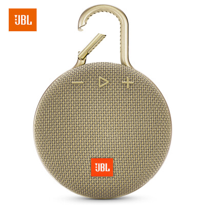 

JBL Clip3 music box three generations of Bluetooth portable speaker subwoofer outdoor mini soundproof waterproof design high fidelity noiseless call long life air sand yellow