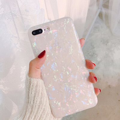 

Dream Shell Pattern Cases For iPhone X 8 7 6 6S Plus Soft TPU Silicone Back Cover