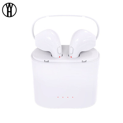

HBQ I7s TWS Bluetooth V42EDR headphone Stereo Wireless Headset for iPhone xiaomi Flat device Earbud With Charge Box bin earphone