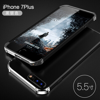 

Goowiiz Phone Case For Iphone 7 Plus8 Plus Fashion Plating Matte Hard PC Hybrid Prevent falling Full Protection