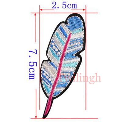 

1Pcs New Cartoon Patches Iron On Embroidered Patch Flower Applique Sewing Fabric Repair Clothes Patches Stickers DIY Accessories