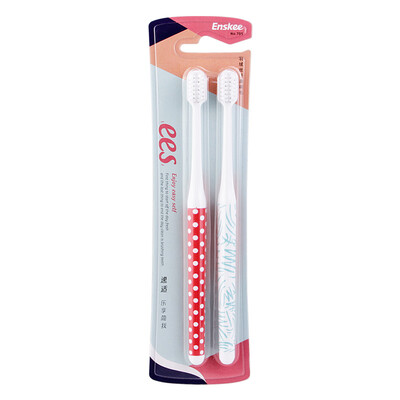 

Sakura Enskee Yi Shi down silk soft hair toothbrush × 2 NO705 random color