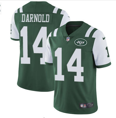 

New York Jets Sam Darnold Nike Green 2018 NFL Draft Pick Game Jersey