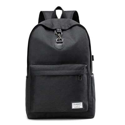 

Oxford Cloth Backpack Mens USB Backpack Travel Leisure Computer Student Bag