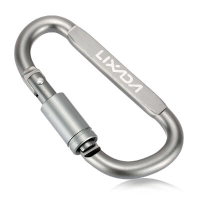 

Lixada Aluminum Alloy D-ring Locking Carabiner