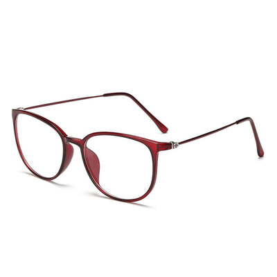 

LIKEU'S Lightweight Негабаритные оптические очки для очков Frame Women Прозрачные очки для очков TR90 Металлические очки Vintage Spectacles Oculos