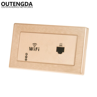 

300Mbps 120 Wall Wireless AP for Hotel Domitory Office Rooms USB Charge Interface Access Point Socket WiFi Extender Router