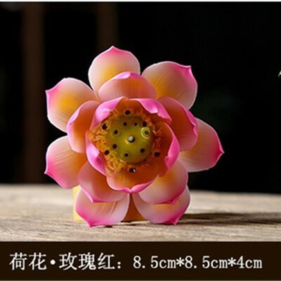 

Ceramic handmade lotus incense flower decoration small ornaments creative interior wall decorations home decorations accessories