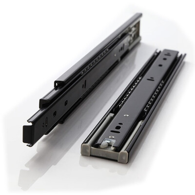 

999 drawer rail damping buffer mute three thickened slide rail 12 inch two pack
