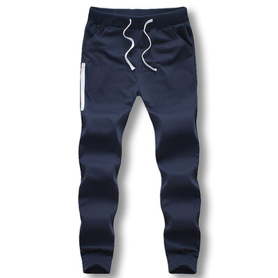 

Hot Sale Men Casual Pants 2016 Spring Summer Men Pants Fashion Slim Fits Men Casual Drawstring Solid Pants Sports Plus Size 5XL