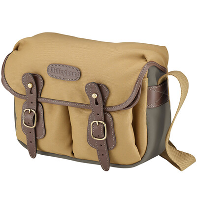 

Billingham's Hadley Маленькая классическая унисексная сумка с одной камерой Две зеркала Flash (камуфляж / шоколадный кожаный холст)