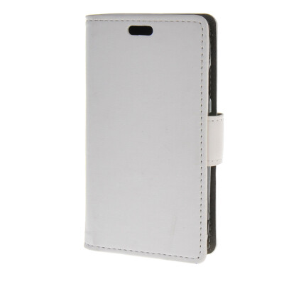 

MOONCASE Case for Samsung Galaxy V Plus G318H Flip Leather Wallet Pouch Card with Kickstand Case Cover White