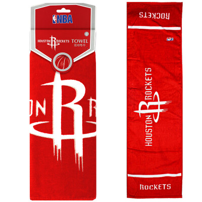 

NBA cotton basketball long sports towel running fitness sweat towel fans supplies prizes boyfriend gift knight team 30120CM