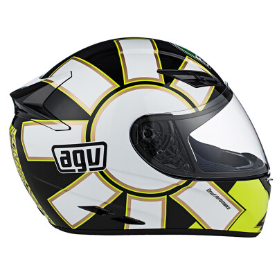 

AGV helmet K3 TOP Four seasons universal wide angle ventilation&full face helmet running helmet Italy locomotive racing helmet helmet Goethe black GOTHIC 46 BLACK XL