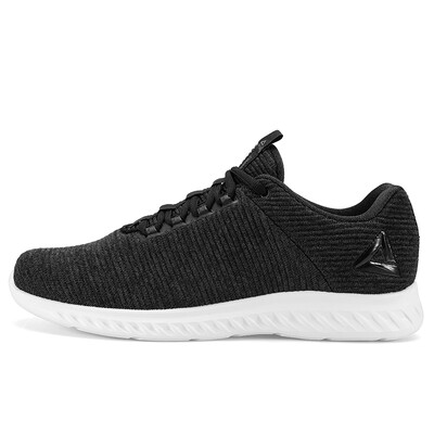 

PEAK mens shoes running shoes shock absorption wear lightweight comfortable casual light mens running shoes sports shoes DH830007 black dark gray 43 yards