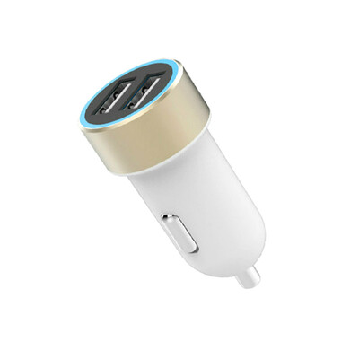 

AFILADO Dual USB Car Charger for Samsung Galaxy S8 S9 Mobile Phone Charger for iPhone 7 8 Huawei P10 Xiaomi phone USB Charger