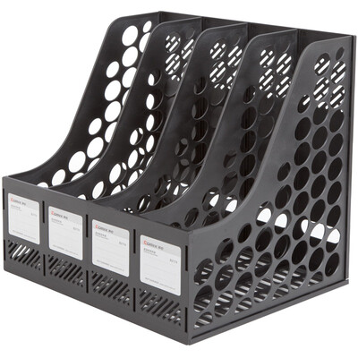

Comix B2174 thickened quadruple file bar file box file frame black office stationery