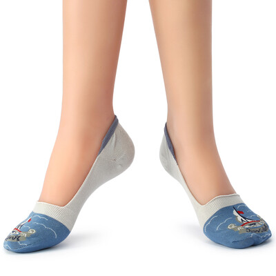 

Strea socks s Японский матрос парусник Японские носки носки серые