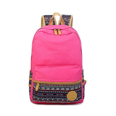 

Canvas backpack women shoulder bag women bag school bag student teenagers backpack travel bag