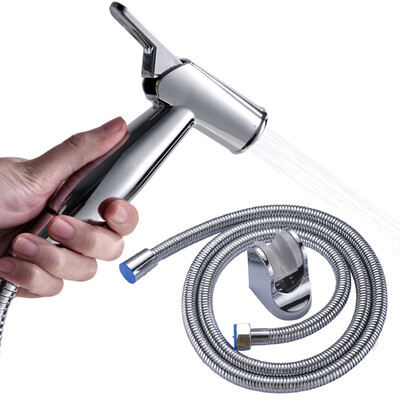

Lyle Shidan Larsd LD234 toilet spray gun bidet partner toilet cleaning bathroom rinse shower faucet nozzle bidet 2 m hose spray gun head base