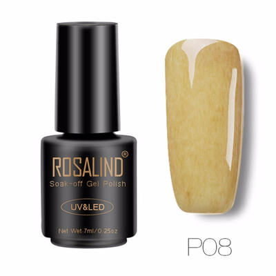 

ROSALIND Black Bottle 7ML Faux Fur Effect P01-12 Gel Nail Polish Nail Art Nail Gel Polish UV LED Long-Lasting 3D Gel Lacquer