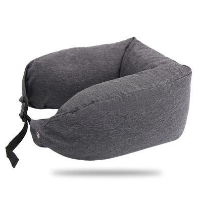 

Nine hundred WY-1830 multi-function U-shaped neck pillow machine travel car headrest office nap pillow lunch break pillow pillow microfiber cotton gray