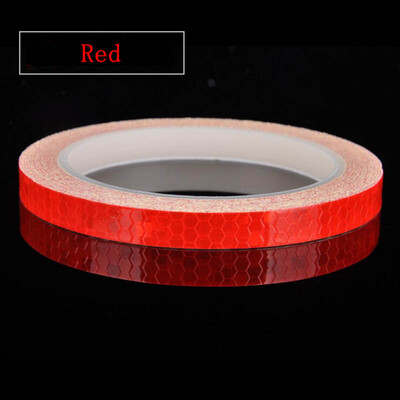 

Bicycle reflector sticker Fluorescent MTB Bike Bicycle Sticker Cycling Wheel Rim Reflective Stickers Decal 8M length